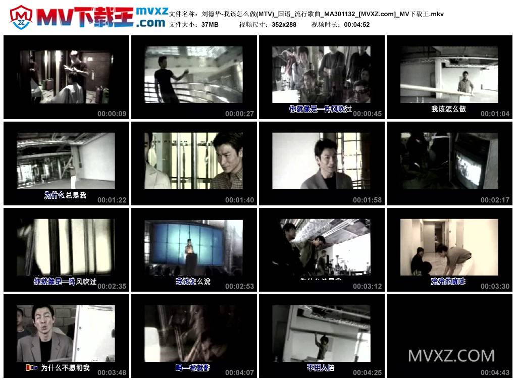 刘德华-我该怎么做(MTV)_国语_流行歌曲_MA301132